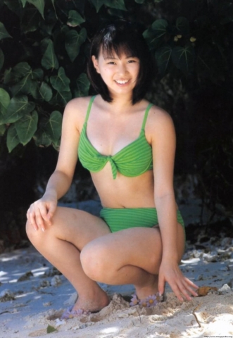 Etsuko Sato swimsuit bikini017