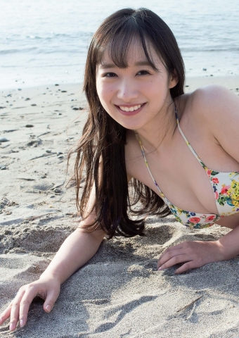 Yui TSUJI swimsuit bikini006