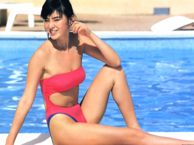 Hirota Keiko Swimsuit Bikini021