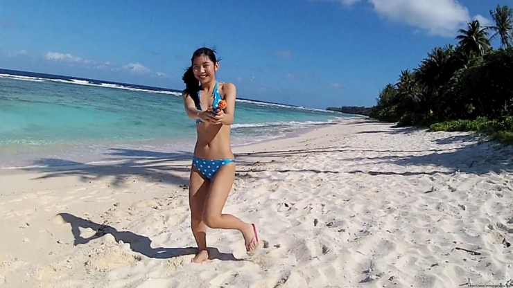 Risako Ito Water gun in swimsuit Polka dot bikini21