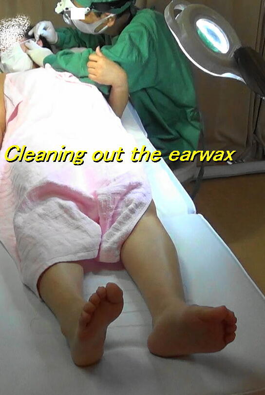 Cleaning out the earwax