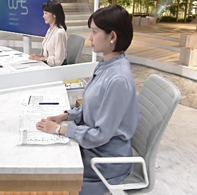 田中瞳アナ　ワールドビジネスサテライトキャプ・エロ画像